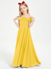 Abiti Da Damigella Junior Chic Con Spalle Scoperte Calendula