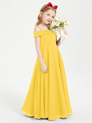 Abiti Da Damigella Junior Chic Con Spalle Scoperte Calendula