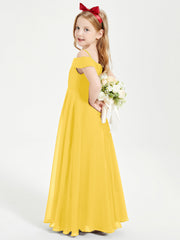 Abiti Da Damigella Junior Chic Con Spalle Scoperte Calendula
