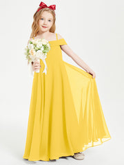 Abiti Da Damigella Junior Chic Con Spalle Scoperte Calendula