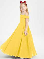 Abiti Da Damigella Junior Chic Con Spalle Scoperte Calendula