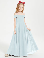 Abiti Da Damigella Junior Chic Con Spalle Scoperte Nebbia