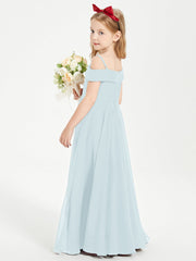 Abiti Da Damigella Junior Chic Con Spalle Scoperte Nebbia