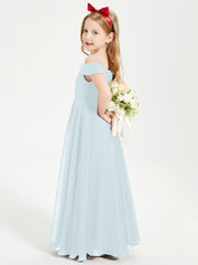 Abiti Da Damigella Junior Chic Con Spalle Scoperte Nebbia