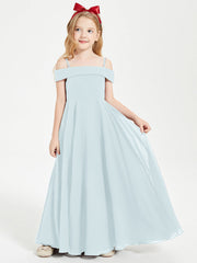Abiti Da Damigella Junior Chic Con Spalle Scoperte Nebbia