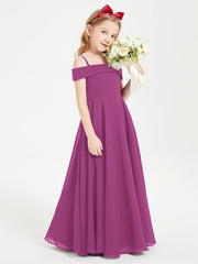 Abiti Da Damigella Junior Chic Con Spalle Scoperte Orchidea
