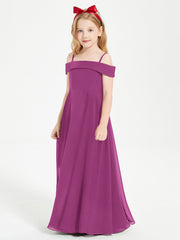 Abiti Da Damigella Junior Chic Con Spalle Scoperte Orchidea