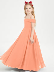 Abiti Da Damigella Junior Chic Con Spalle Scoperte Papaia