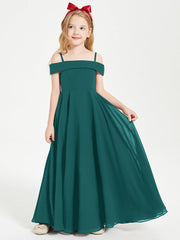 Abiti Da Damigella Junior Chic Con Spalle Scoperte Pavone