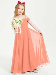Abiti Da Damigella Junior Chic Con Spalle Scoperte Tramonto