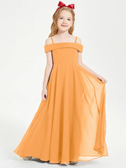 Abiti Da Damigella Junior Chic Con Spalle Scoperte Mandarino