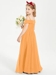 Abiti Da Damigella Junior Chic Con Spalle Scoperte Mandarino