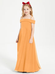 Abiti Da Damigella Junior Chic Con Spalle Scoperte Mandarino