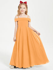 Abiti Da Damigella Junior Chic Con Spalle Scoperte Mandarino