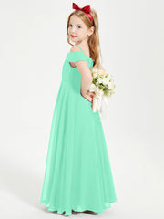 Abiti Da Damigella Junior Chic Con Spalle Scoperte Turchese
