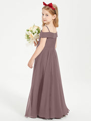 Abiti Da Damigella Junior Chic Con Spalle Scoperte Malva Vintage