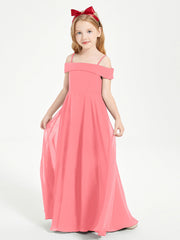 Abiti Da Damigella Junior Chic Con Spalle Scoperte Cocomero
