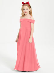 Abiti Da Damigella Junior Chic Con Spalle Scoperte Cocomero
