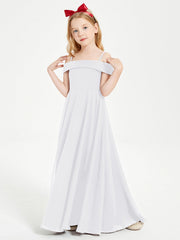 Abiti Da Damigella Junior Chic Con Spalle Scoperte Bianco