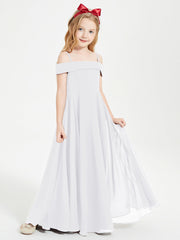 Abiti Da Damigella Junior Chic Con Spalle Scoperte Bianco