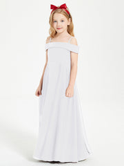 Abiti Da Damigella Junior Chic Con Spalle Scoperte Bianco