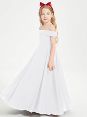 Abiti Da Damigella Junior Chic Con Spalle Scoperte Bianco