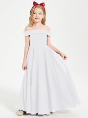 Abiti Da Damigella Junior Chic Con Spalle Scoperte Bianco