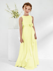 Abiti Damigella Junior Con Scollo Bateau E Volant Narciso