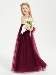 Abiti Damigella Junior Glamour Top Con Paillettes Borgogna