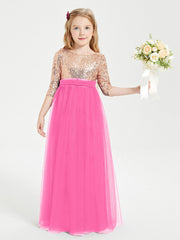 Abiti Damigella Junior Glamour Top Con Paillettes Azalea