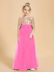 Abiti Damigella Junior Glamour Top Con Paillettes Azalea