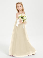 Abiti Damigella Junior Glamour Top Con Paillettes Champagne