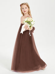 Abiti Damigella Junior Glamour Top Con Paillettes Cioccolato