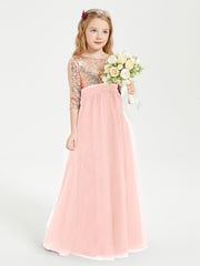 Abiti Damigella Junior Glamour Top Con Paillettes Corallo