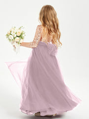 Abiti Damigella Junior Glamour Top Con Paillettes Crepuscolo