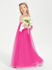 Abiti Damigella Junior Glamour Top Con Paillettes Fucsia
