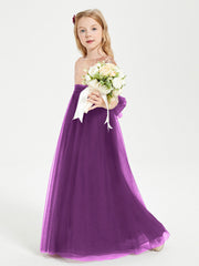 Abiti Damigella Junior Glamour Top Con Paillettes Viola