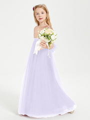 Abiti Damigella Junior Glamour Top Con Paillettes Lilla