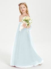 Abiti Damigella Junior Glamour Top Con Paillettes Nebbia