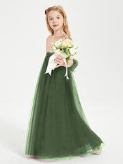 Abiti Damigella Junior Glamour Top Con Paillettes Verde Oliva