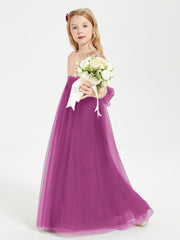 Abiti Damigella Junior Glamour Top Con Paillettes Orchidea