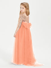 Abiti Damigella Junior Glamour Top Con Paillettes Papaia