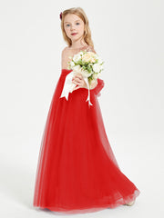Abiti Damigella Junior Glamour Top Con Paillettes Rosso