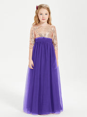 Abiti Damigella Junior Glamour Top Con Paillettes Regency