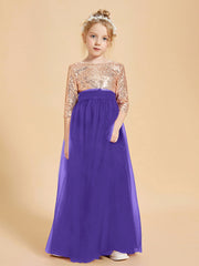 Abiti Damigella Junior Glamour Top Con Paillettes Regency