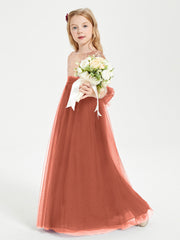 Abiti Damigella Junior Glamour Top Con Paillettes Ruggine