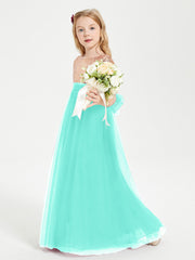 Abiti Damigella Junior Glamour Top Con Paillettes Azzurro Spa