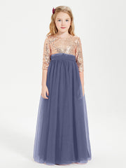 Abiti Damigella Junior Glamour Top Con Paillettes Tempesta