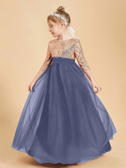 Abiti Damigella Junior Glamour Top Con Paillettes Tempesta