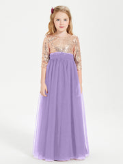 Abiti Damigella Junior Glamour Top Con Paillettes Tahiti